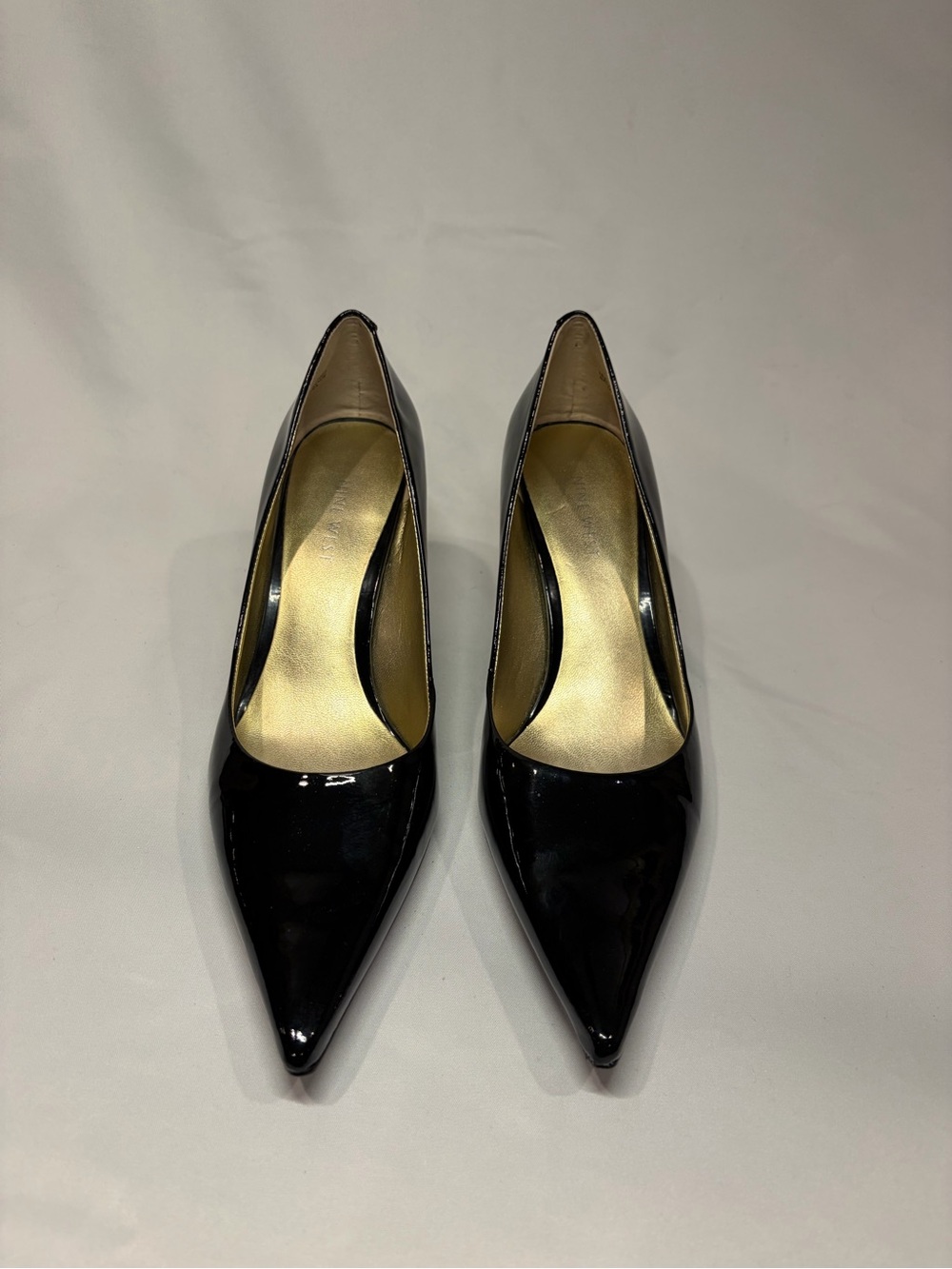 Nine West Black Patent Leather Heels - Picture 3 of 5